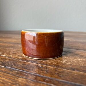 Hall Pottery #915 2oz Round Ramekin or Cheese Pipkin Made in USA